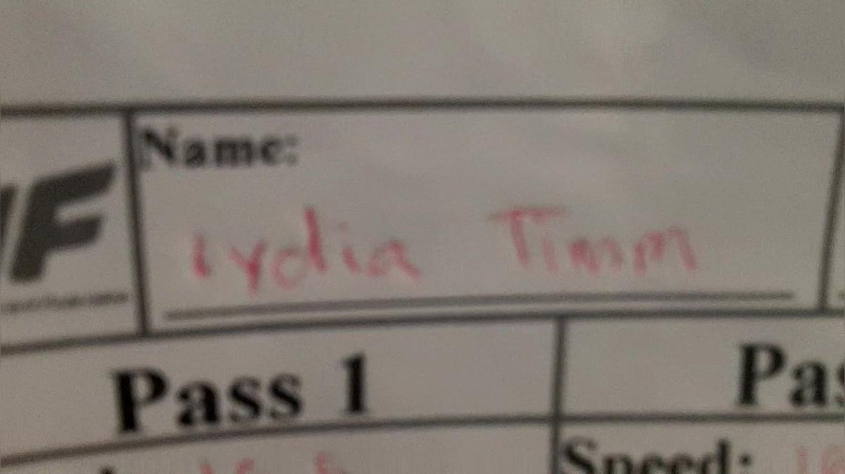 Lydia Timm G3 Round 1 Pass 2