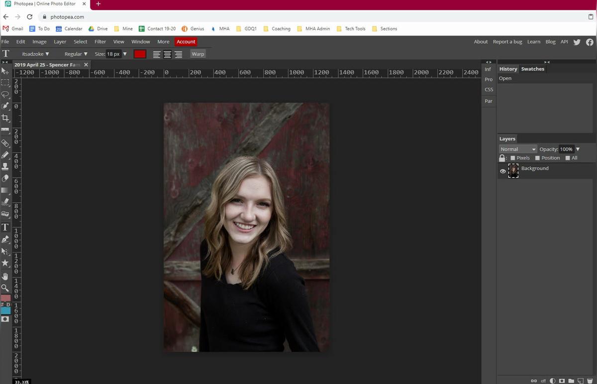 Photopea Tutorial - Editing a Black and White image.mp4