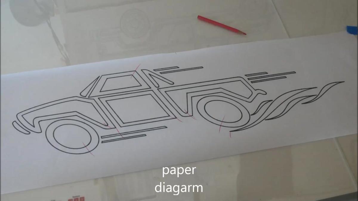 digitizing a vehicle graphic