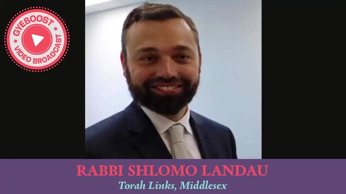 798 - Rabbi Shlomo Landau - Una estrategia ganadora