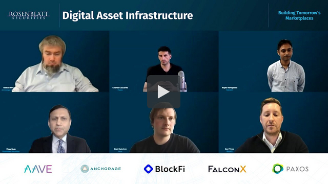 digital asset infrastructure panel