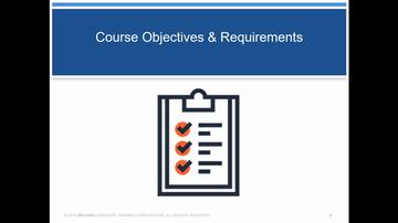 Course Objectives and Requirements (6:37)