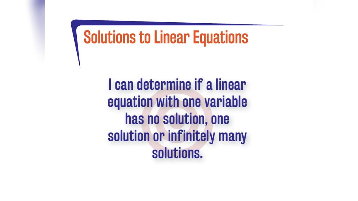 FL 3.1.3 Solutions to Linear Equations