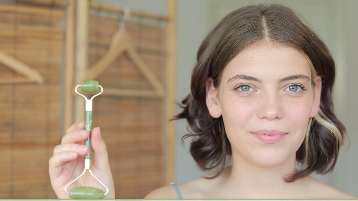 Schön mit Edelsteinen: Jade-Roller