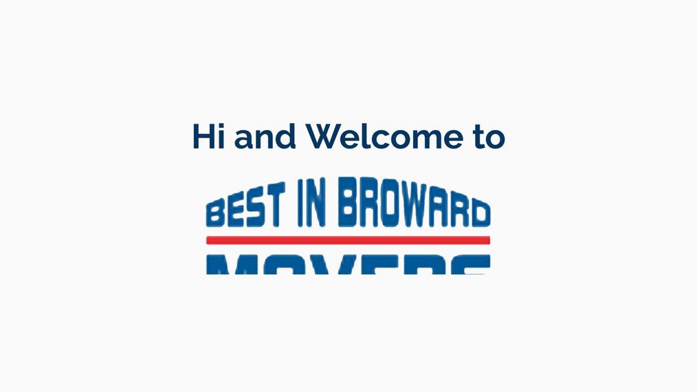 Best in Broward - Fort Lauderdale Moving Company