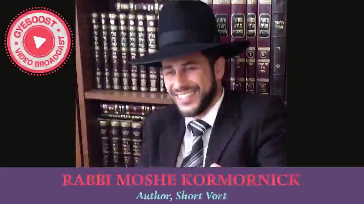 758 - Rabbi Moshe Kormonick - Yoni y el feo Jardín del Edén