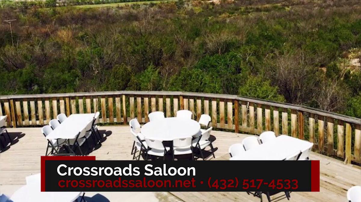 Bar in Big Spring TX, Crossroads Saloon