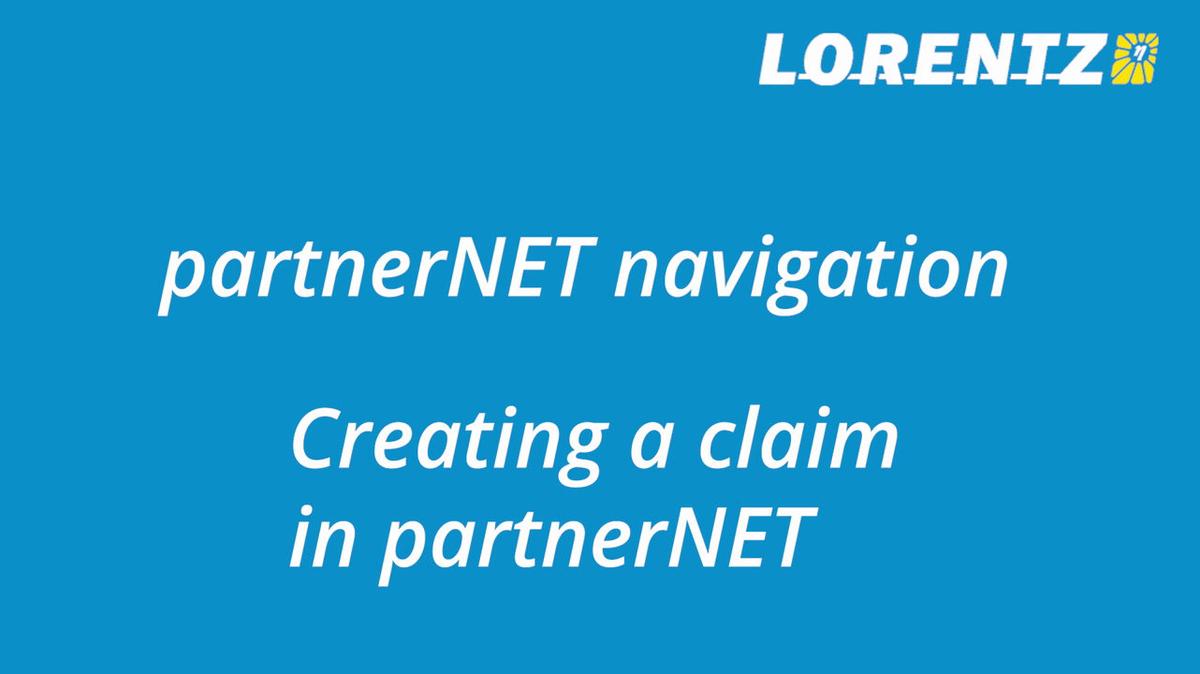 partnerNET navigation warranty claim tutorial.mp4