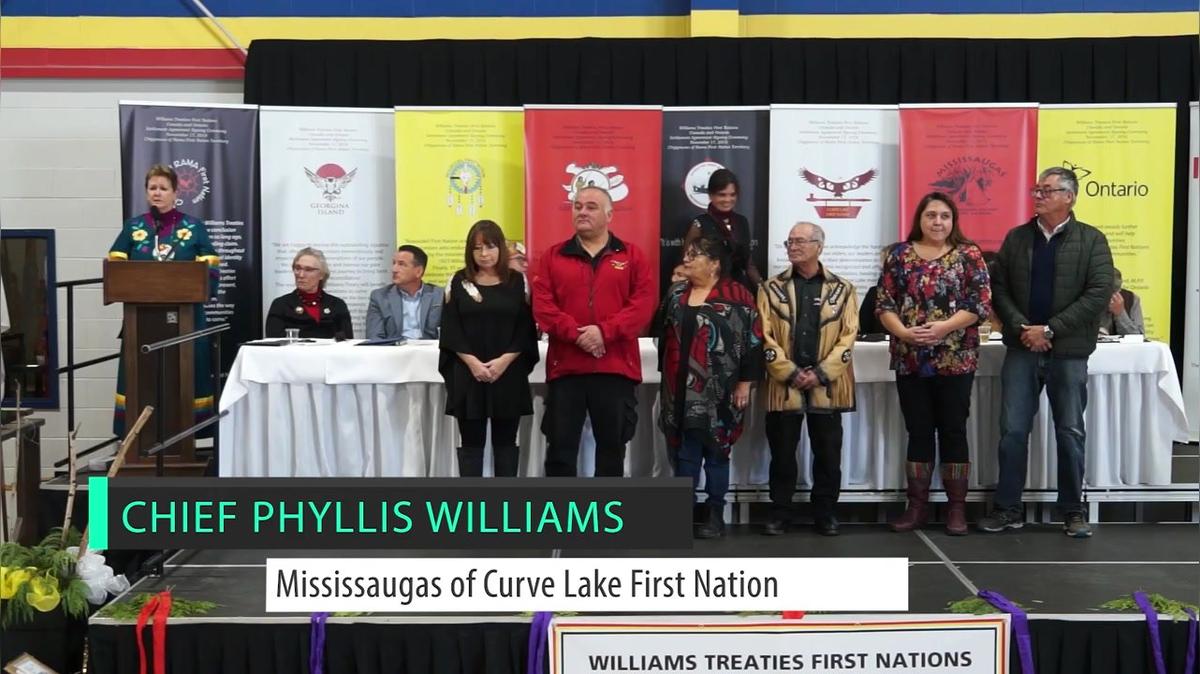 09 - Chief Phylis Williams, Mississaugas of Curve Lake First Nation