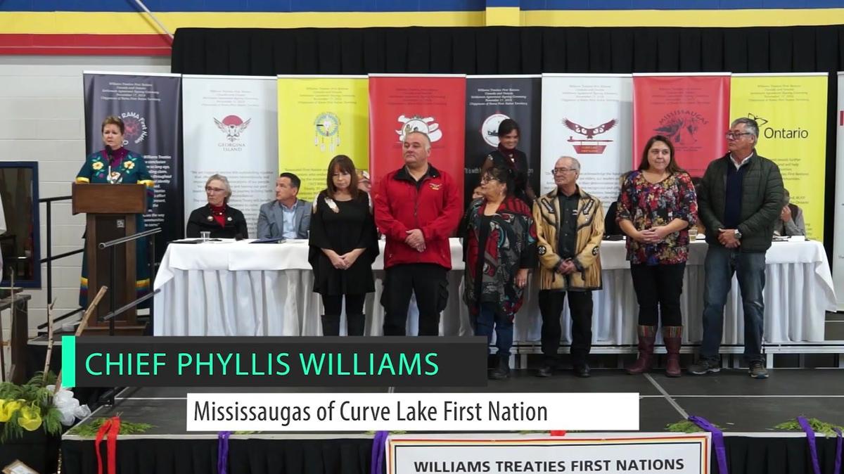 09 - Chief Phylis Williams, Mississaugas of Curve Lake First Nation