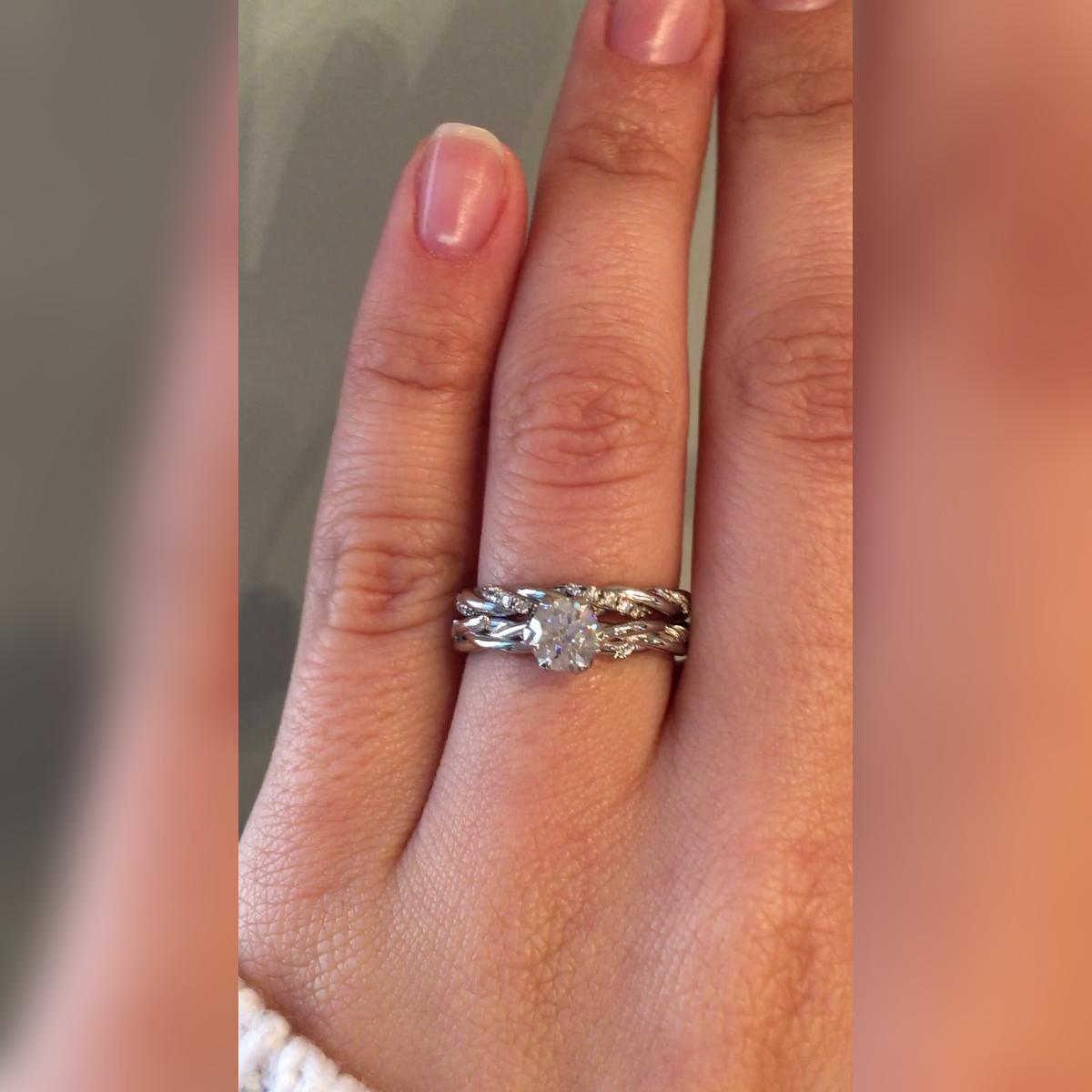 Hessie Wedding Band Pairings