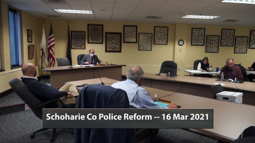 Schoharie Co Police Reform -- 16 Mar 2021