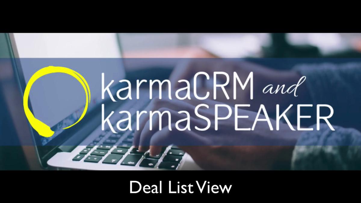 karmaCRM Deal List View.mp4