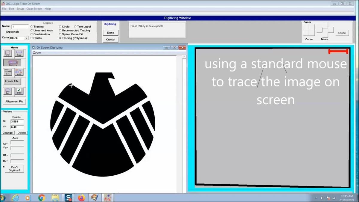 2021 Logic Trace on screen (new program released)