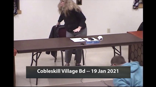 Cobleskill Village Bd -- 19 Jan 2021