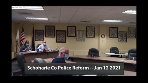 Schoharie Co Police Reform -- 12 Jan 2021