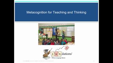 The Role of Metacognition 13:12