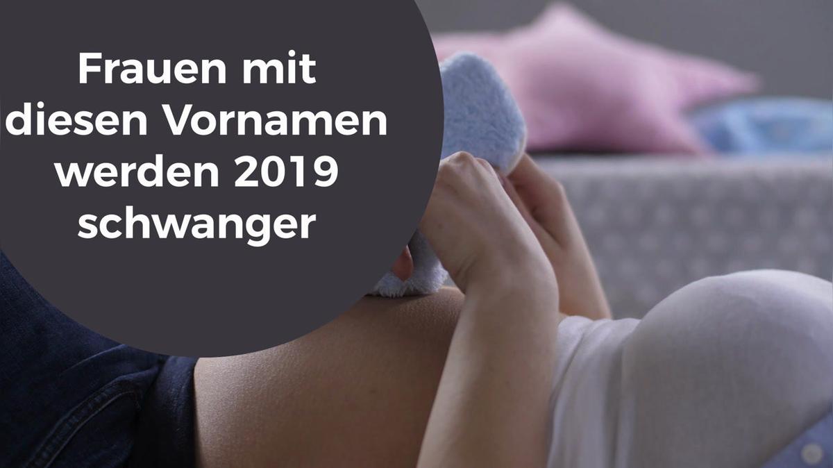 Frauen mit diesen Vornamen werden 2019 schwanger