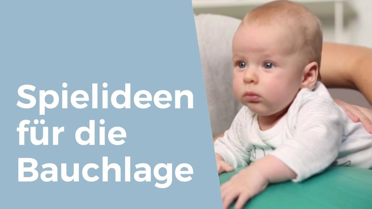 Spielideen für die Bauchlage