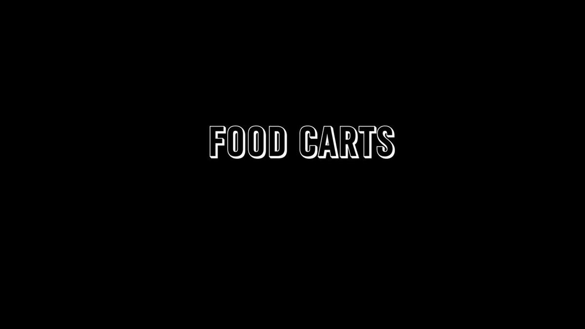 Training Tip - Food Carts