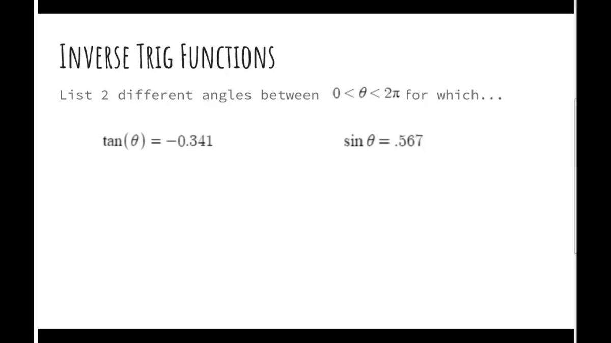 SMIII Unit 6 Test Inverse Trig Functions.mp4