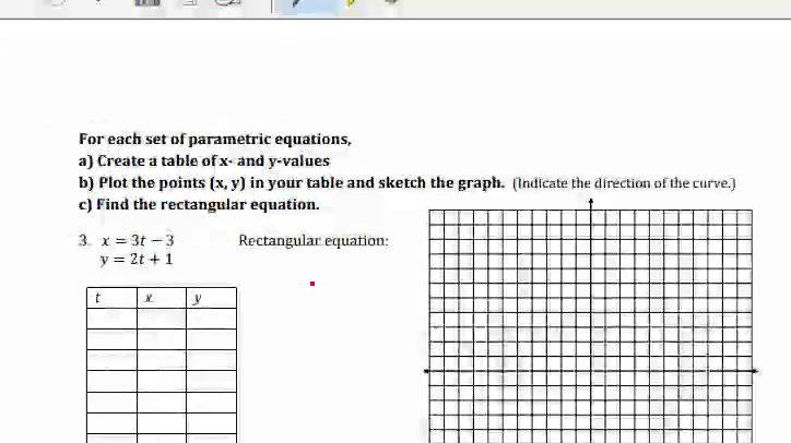 Graphing and Converting Parametric Equations.mp4