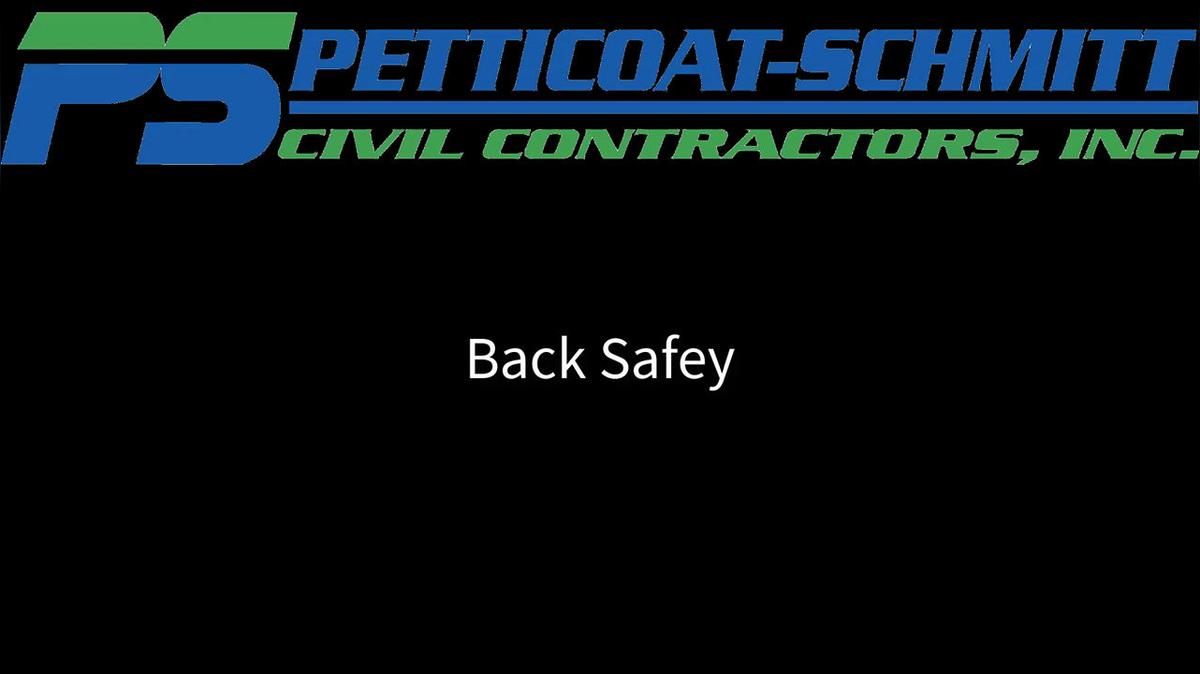 Back Safety