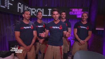 The Kelly Clarkson Show &amp; Australian Firefighters Calendar &amp; cast of &#39;Bros&#39;