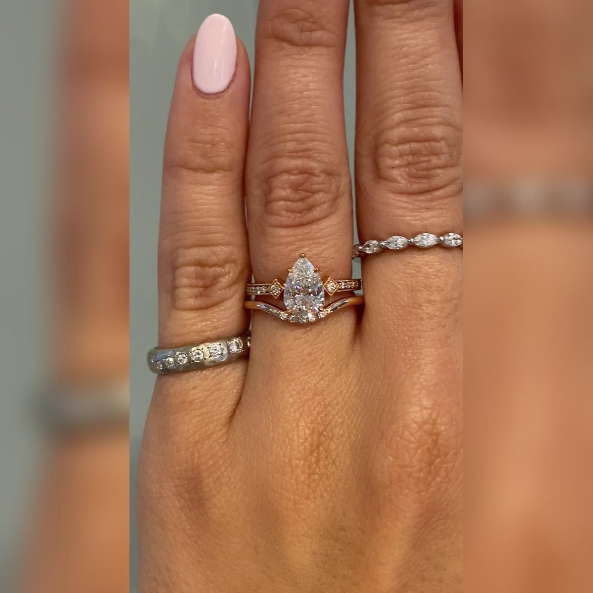 Amorie Wedding Band Pairings