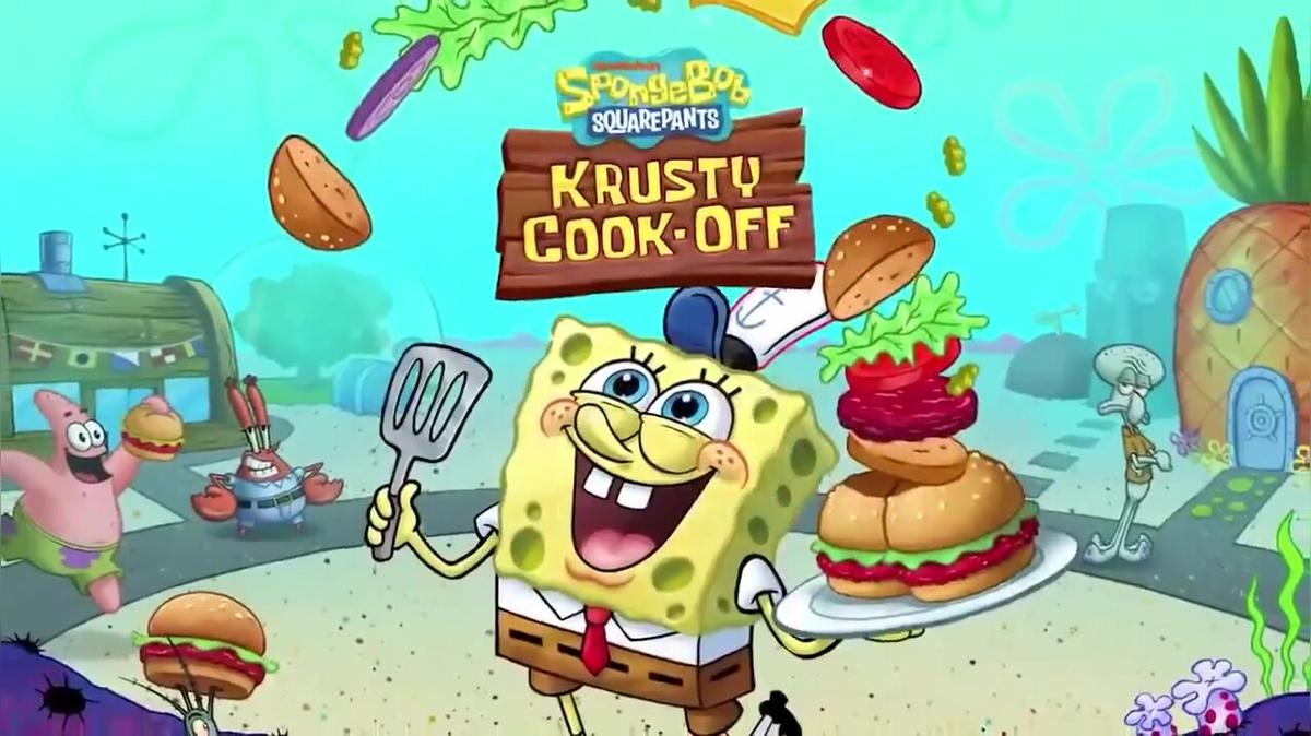 SpongeBob Krusty Cook-Off  Trailer (Nintendo Switch)