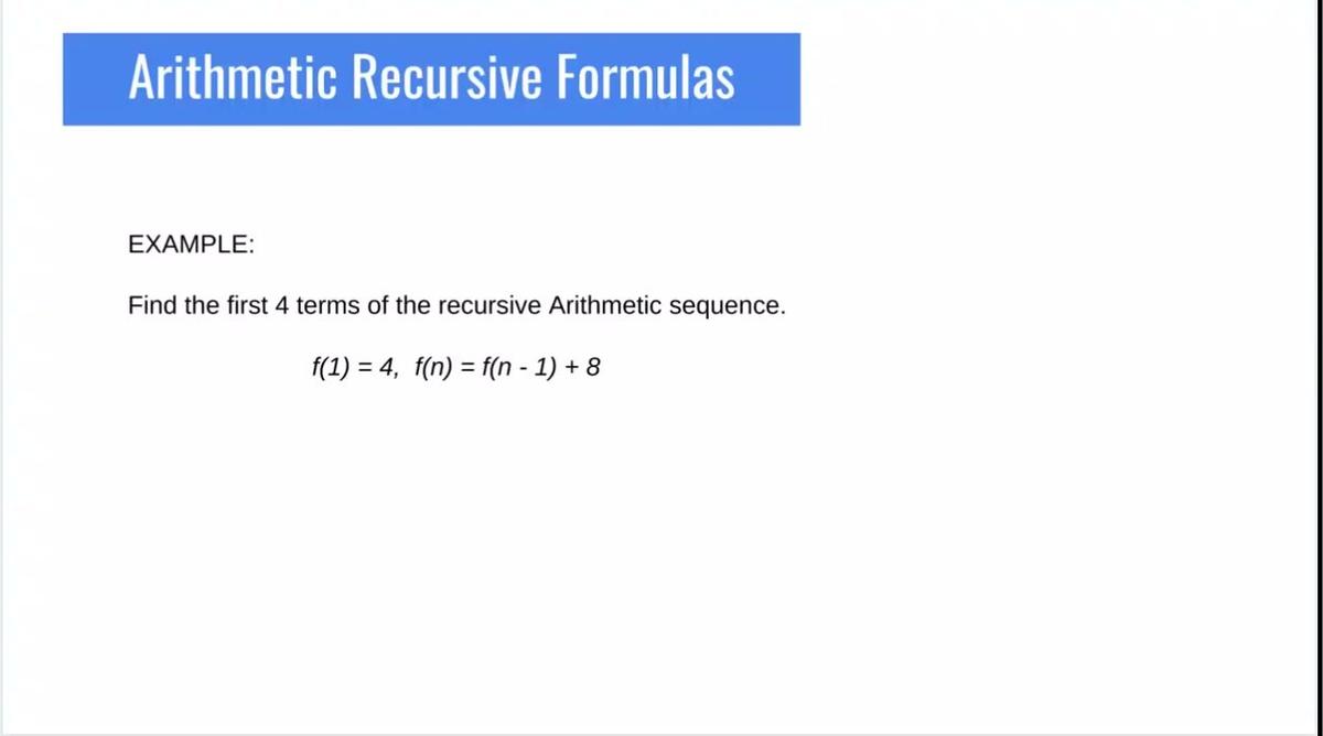 SM1 - Review Arithmetic Recursive.mp4