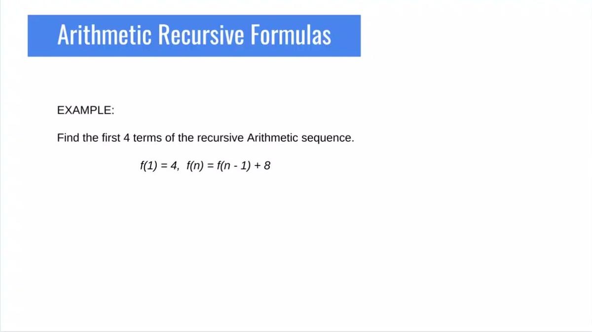 SM1 - Review Arithmetic Recursive.mp4