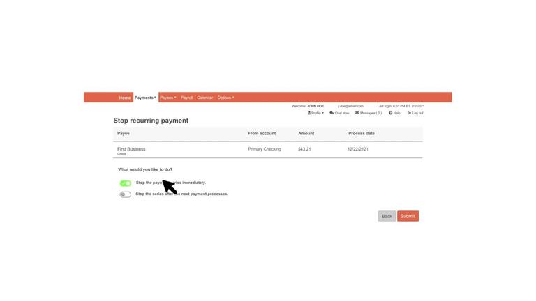 Managing Payments