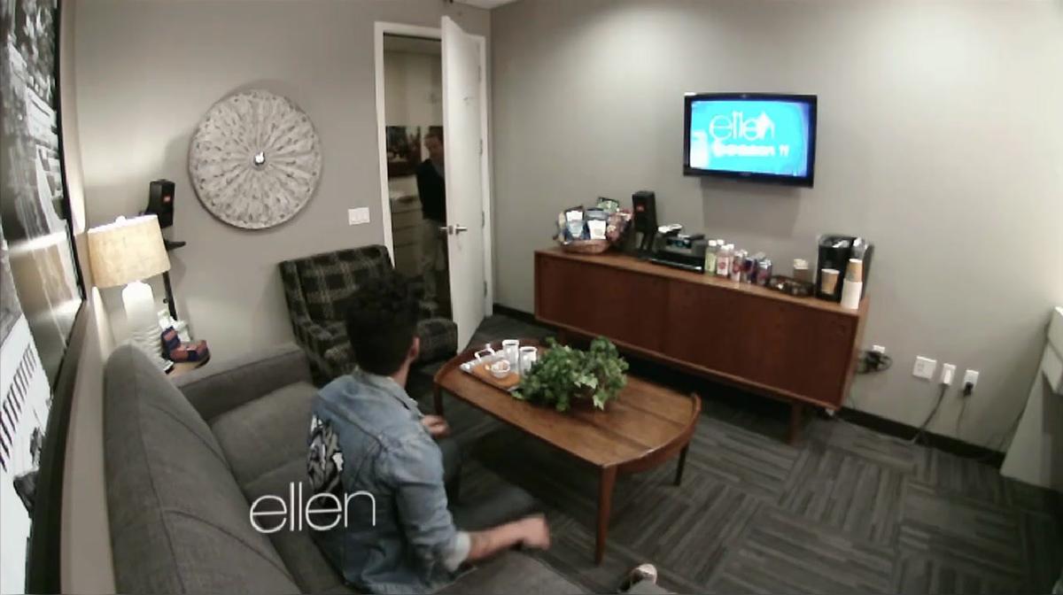Coffee Beanery on Ellen-  Bruno Mars