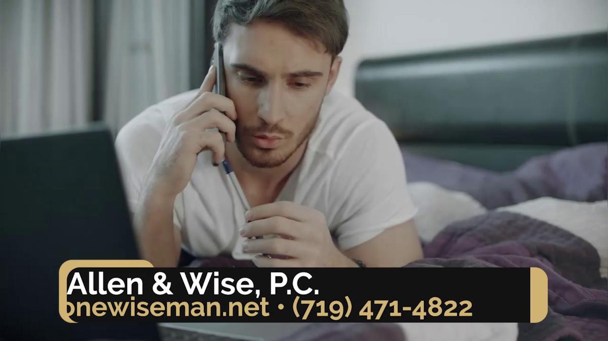 Lawyer in Colorado Springs CO, Allen &amp; Wise, P.C.