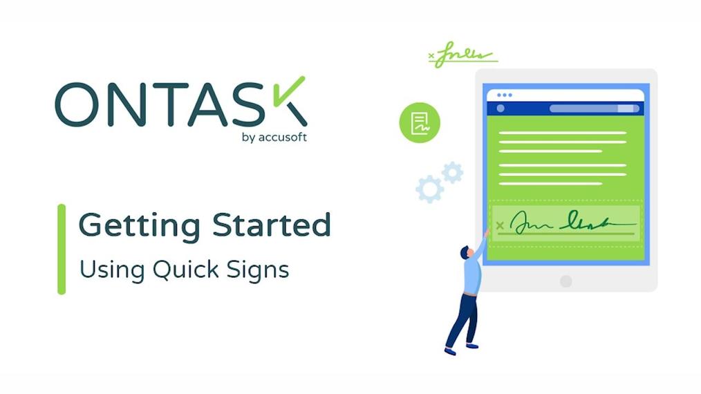 Getting Started: Quick Sign