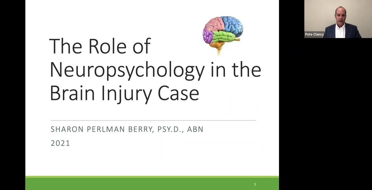 The Role of Neuropsychology in Brain Injury Cases