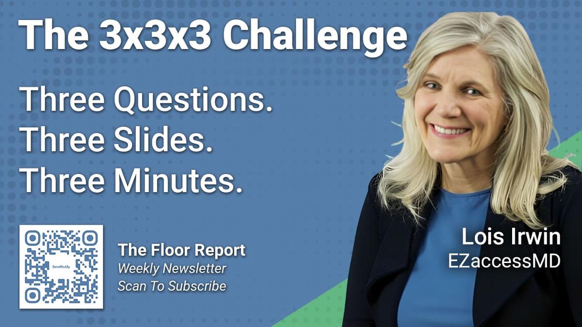 EZaccessMD - 3x3x3 Challenge with Lois Irwin