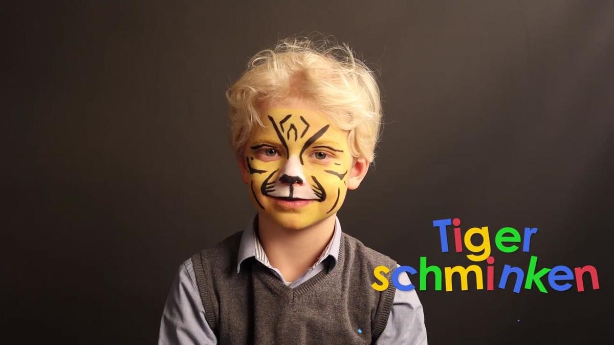 Kinderschminken - Tiger
