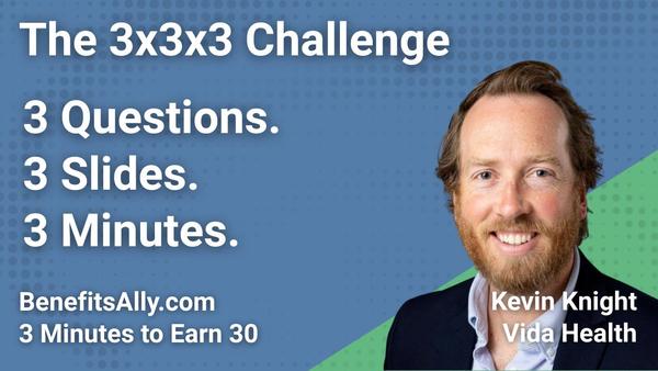 Vida Health - 3x3x3 Challenge with Kevin Knight