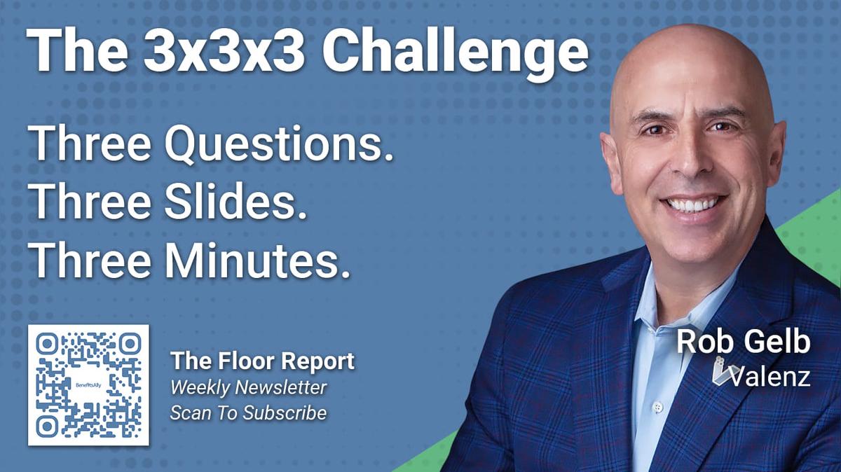 Valenz - 3x3x3 Challenge with Rob Gelb