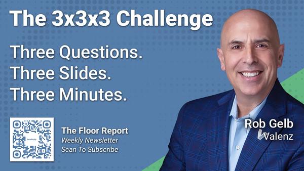 Valenz - 3x3x3 Challenge with Rob Gelb