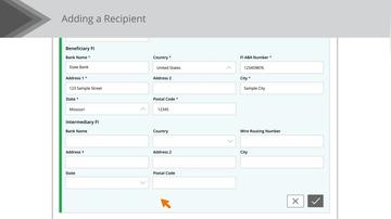 Recipients (ACH &amp; Wire)