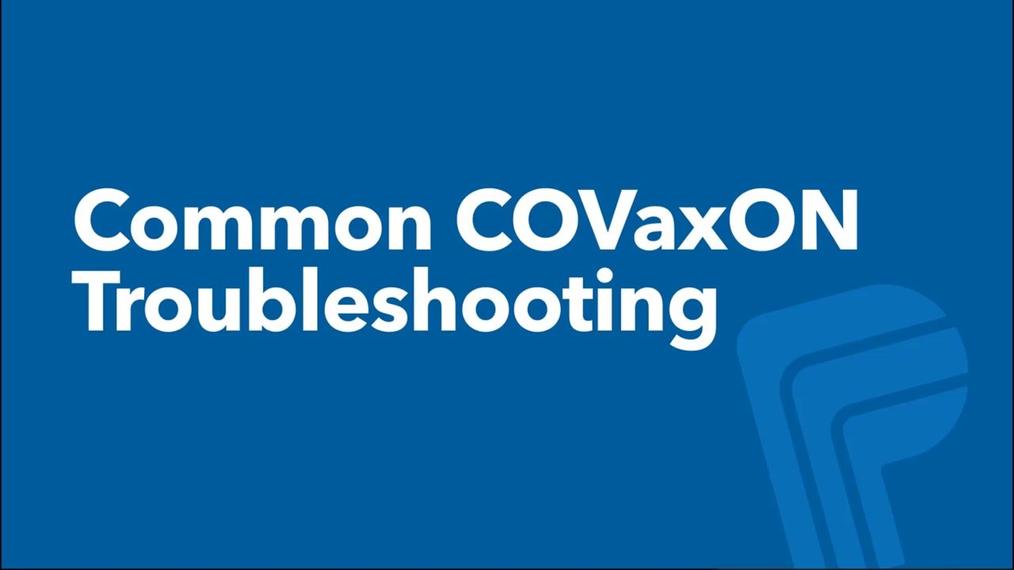 COVax Troubleshooting, JBS, OKB and Additional Resources