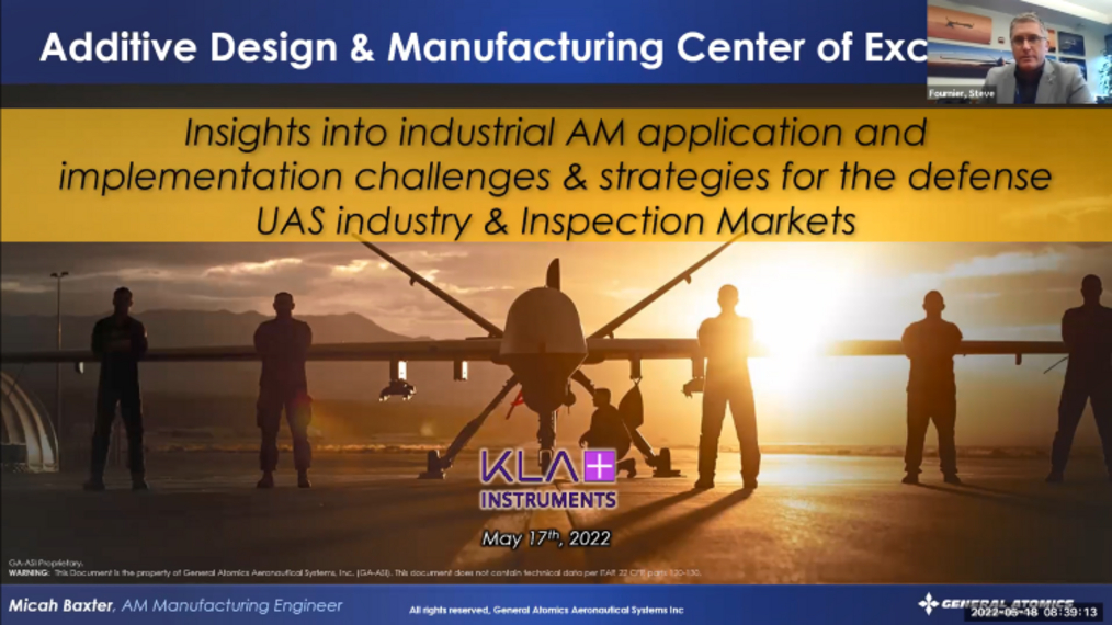 Additive Manufacturing Symposium: Industrial AM Challenges and Strategies for Defense and Inspection Markets