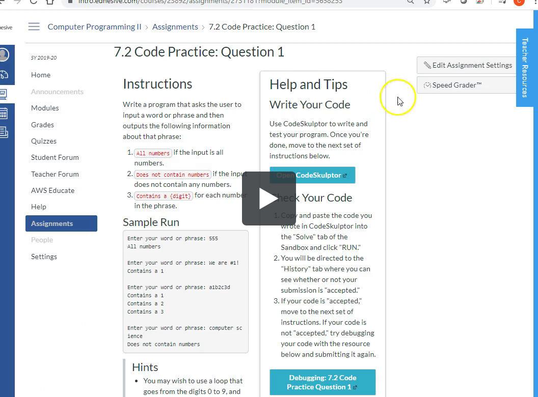 7.2 Code Practice Question 1.mp4 | Mountainheightsacademy