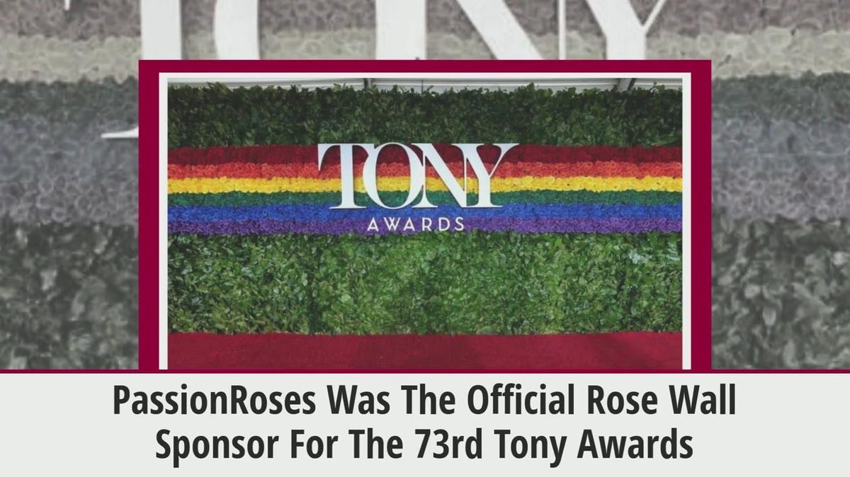 PassionRoses Tony Awards 2019 Recap