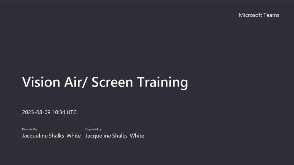 Vision Air_ Screen Training Aug 23
