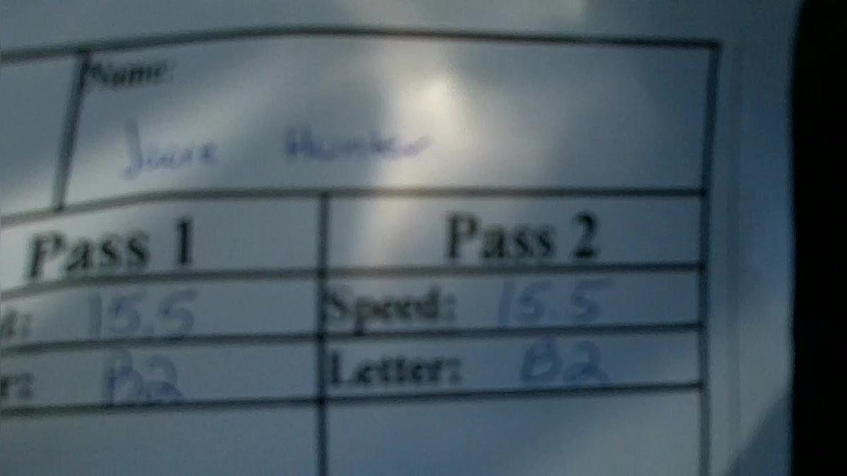 Jacie Hunter G5 Round 1 Pass 2