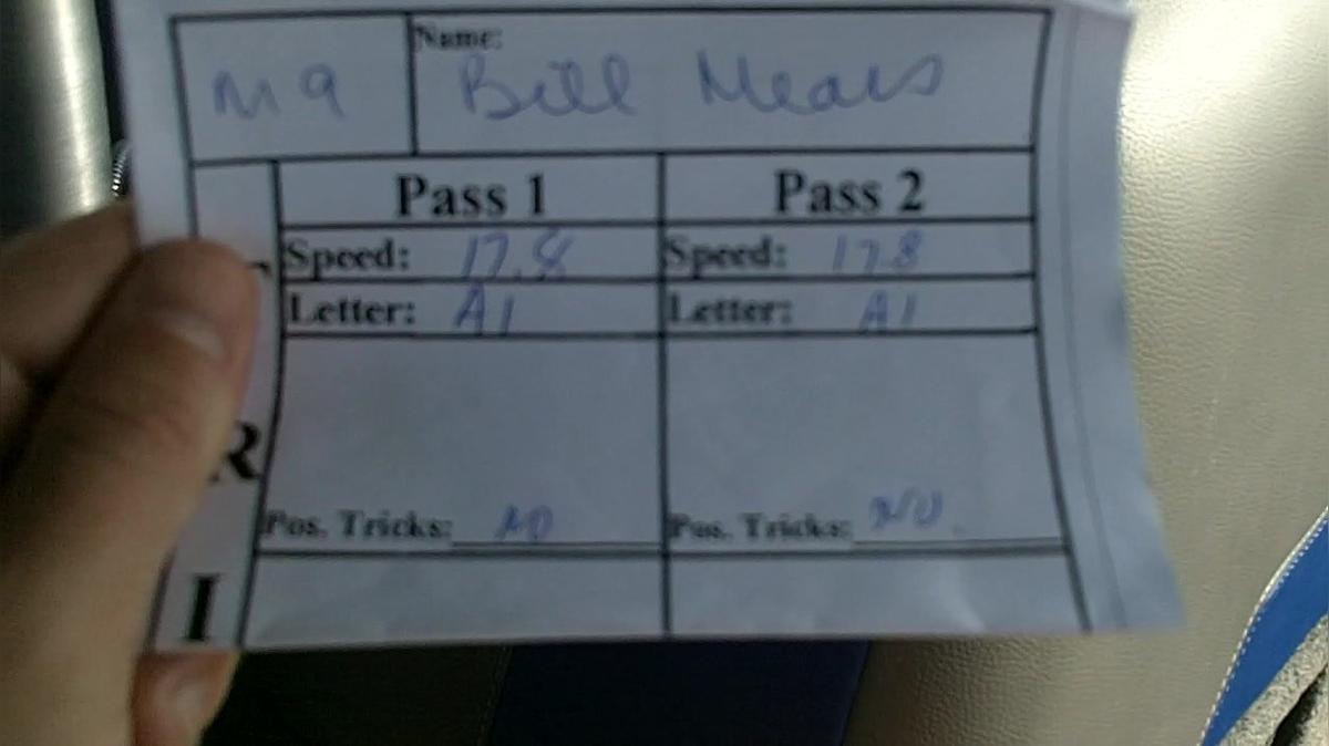 Bill Mears M9 Round 1 Pass 1